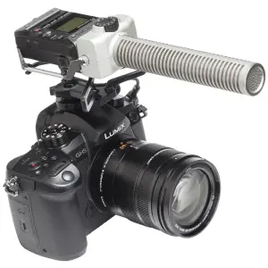 Zoom F1-SP 2-Input / 2-Track Portable Field Recorder with Shotgun Microphone - 4