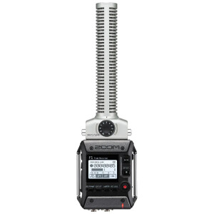 Zoom F1-SP Taşınabilir Çift Girişli Kamera Üstü Ses Kayıt Cihazı + Shotgun Mikrofon - Zoom