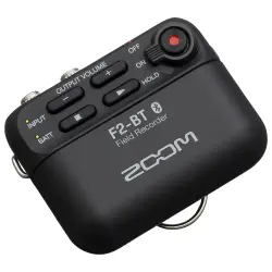 Zoom F2-BT Bluetooth Destekli Ultra Kompakt Yaka Mikrofonlu Taşınabilir Ses Kayıt Cihazı - 2