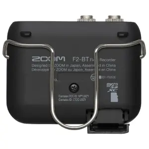 Zoom F2-BT Bluetooth Destekli Ultra Kompakt Yaka Mikrofonlu Taşınabilir Ses Kayıt Cihazı - 4