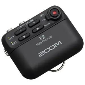 Zoom F2 Ultra Kompakt Yaka Mikrofonlu Taşınabilir Ses Kayıt Cihazı - 2