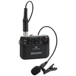 Zoom F2 Ultra Kompakt Yaka Mikrofonlu Taşınabilir Ses Kayıt Cihazı - 6