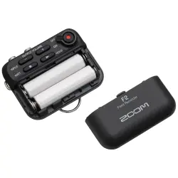 Zoom F2 Ultra Kompakt Yaka Mikrofonlu Taşınabilir Ses Kayıt Cihazı - 7