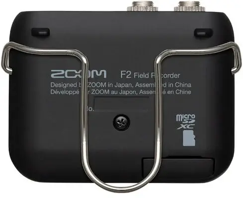 Zoom F2 Yaka Mikrofonu ve Ses Kayıt Cihazı (Siyah) - 3