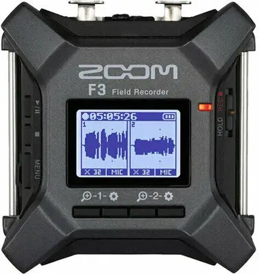 Zoom F3 2-Input / 2-Track Portable Field Recorder - 1