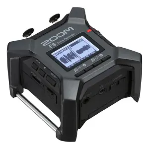 Zoom F3 2-Input / 2-Track Portable Field Recorder - 2