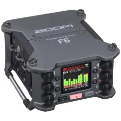 Zoom F6 Profesyonel 6 Girişli 14 Kanallı Taşınabilir Ses Kayıt Cihazı - 1