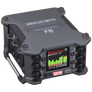 Zoom F6 Profesyonel 6 Girişli 14 Kanallı Taşınabilir Ses Kayıt Cihazı - Zoom