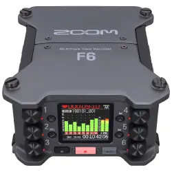Zoom F6 Profesyonel 6 Girişli 14 Kanallı Taşınabilir Ses Kayıt Cihazı - 2