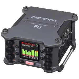 Zoom F6 Profesyonel 6 Girişli 14 Kanallı Taşınabilir Ses Kayıt Cihazı - 3