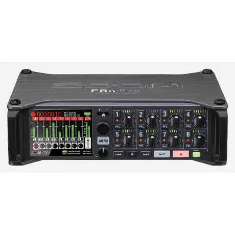 Zoom F8n Pro 8-Input / 10-Track Multitrack Field Recorder - 2