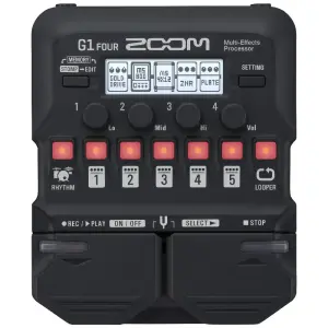 Zoom G1 Four Çok İşlevli Gitar Efekt Pedalı - 1