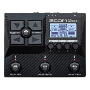 Zoom G2 FOUR Gelişmiş Gitar Efekt ve Looper Pedalı - Zoom