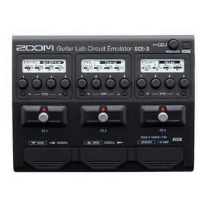 Zoom GCE-3 Guitar Lab Circuit Emulator USB Pedal Ses Kartı - 1