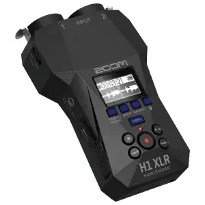 Zoom H1 XLR Taşınabilir XLR Ses Kayıt Cihazı - 3