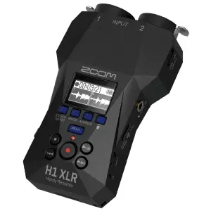 Zoom H1 XLR Taşınabilir XLR Ses Kayıt Cihazı - 6