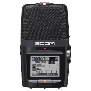 Zoom H2n Taşınabilir 4 Kanallı Kayıt Cihazı – 5 Mikrofonlu Stereo ve Surround Ses Kaydı - 1