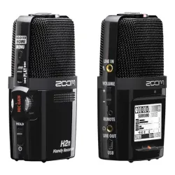Zoom H2n Taşınabilir 4 Kanallı Kayıt Cihazı – 5 Mikrofonlu Stereo ve Surround Ses Kaydı - 7