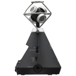 Zoom H3-VR Handy Audio Recorder with Built-In Ambisonics Mic Array - 5