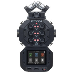 Zoom H8 8-Input / 12-Track Portable Handy Recorder - Zoom