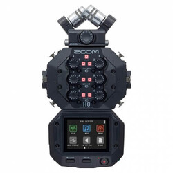 Zoom H8 8-Input / 12-Track Portable Handy Recorder - Zoom