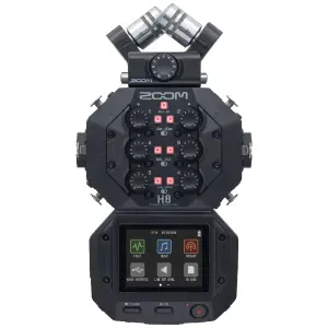 Zoom H8 8-Input / 12-Track Portable Handy Recorder - 1