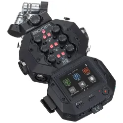 Zoom H8 8-Input / 12-Track Portable Handy Recorder - 5