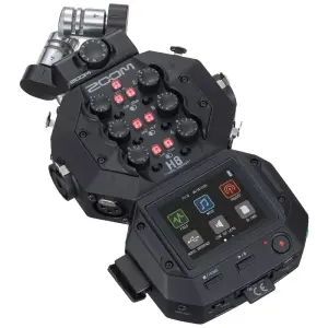 Zoom H8 8-Input / 12-Track Portable Handy Recorder - 5