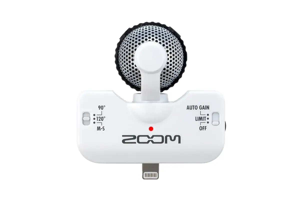 Zoom - Zoom IQ5/W H4N,H6 ve İphone İçin Uyarlanmış Stereo Mikrofon