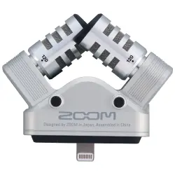 Zoom iQ6 Lightning Bağlantılı Stereo X/Y Mikrofon (iOS Uyumlu) - 4