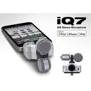 Zoom IQ7 Stereo Kayıt Mikrofonu iPhone/iPad/iPod Touch Uyumlu - 2