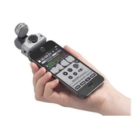 Zoom - Zoom IQ7 Stereo Kayıt Mikrofonu iPhone/iPad/iPod Touch Uyumlu