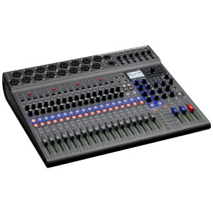 Zoom LiveTrak L-20 - Canlı Performanslar ve Kayıt İçin Profesyonel 20 Girişli Dijital Mikser - Zoom