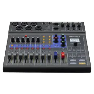 Zoom LiveTrak L-8 Portable 8-Channel Digital Mixer and Multitrack Recorder - 1