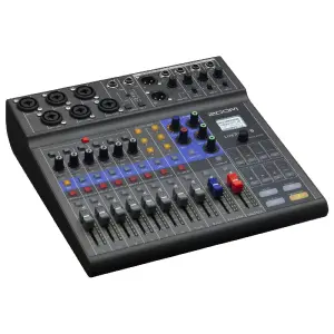 Zoom LiveTrak L-8 Taşınabilir 8 Kanallı Dijital Mikser ve Çok Kanallı Kayıt Cihazı - 2