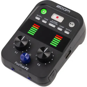Zoom P2 PodTrak Podcast Recorder - Zoom